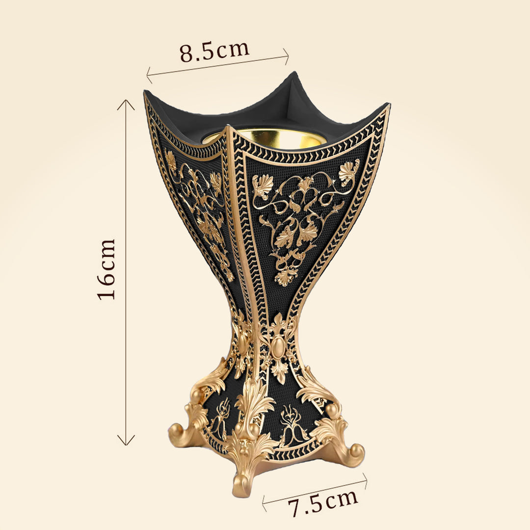 Black Bakhoor Oud Incense Burner
