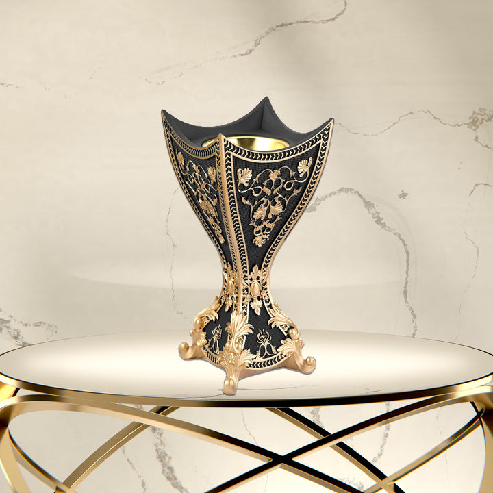 Black Bakhoor Oud Incense Burner