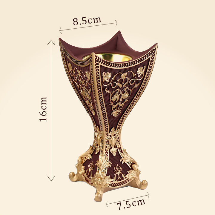 Brown Bakhoor Oud Incense Burner