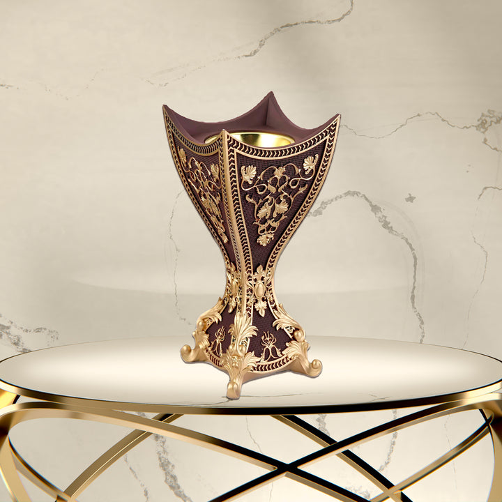 Brown Bakhoor Oud Incense Burner