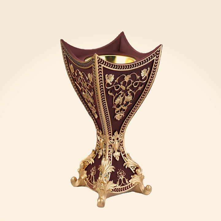 Brown Bakhoor Oud Incense Burner