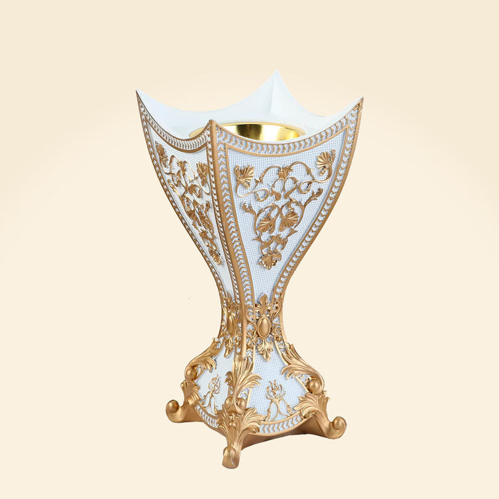 White Bakhoor Oud Incense Burner